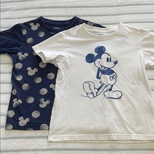 Set of Uniqlo Boys Disney T’s